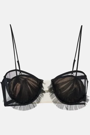 Nensi Dojaka Soutien-gorge Exploding Flower en tulle
