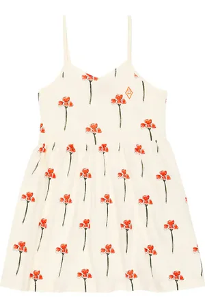 The Animals Observatory Robe Otter en coton à fleurs