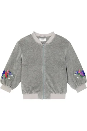 PAADE Veste bomber brodée en velours