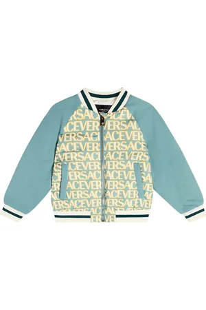VERSACE Veste bomber matelassée à logo