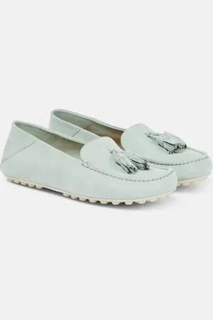 Loro Piana Mocassins Dot Sole en daim