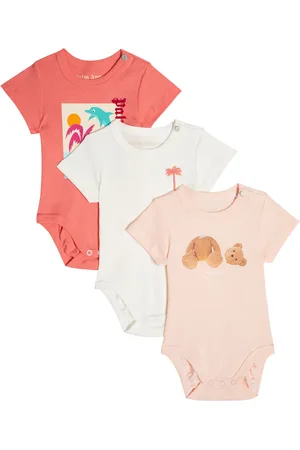 Palm Angels Bébé – Set de trois bodys en coton