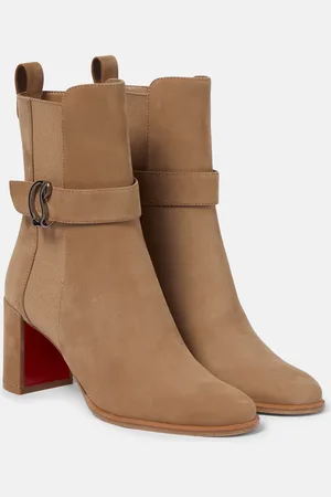 Christian Louboutin Bottines CL Chelsea Booty en daim