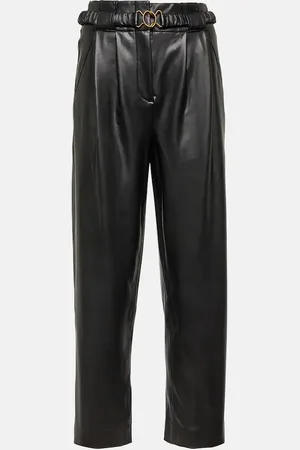 VERONICA BEARD Pantalon Coolidge en cuir synthétique