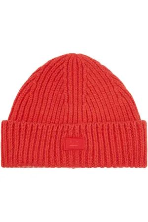 Acne Studios Bonnet Face en laine