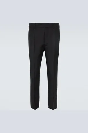 Prada Pantalon slim en mohair et laine