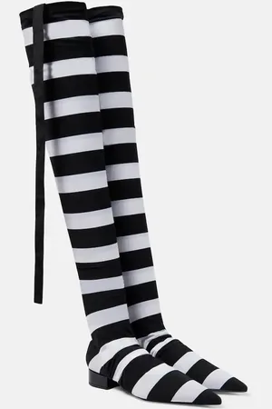 Dolce & Gabbana Cuissardes Portofino rayées