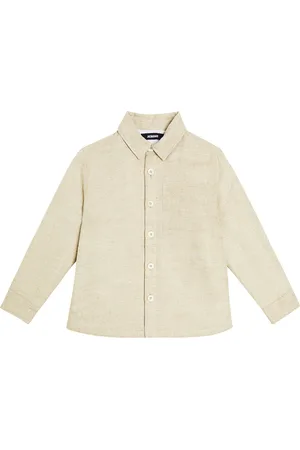 Jacquemus Chemise Boulanger en lin et coton
