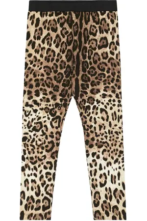 Dolce & Gabbana Legging à motif léopard