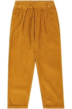 The New Society Pantalon droit Cameron en velours côtelé