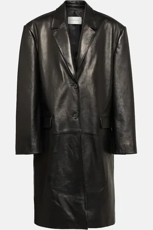 MAGDA BUTRYM Manteau oversize en cuir