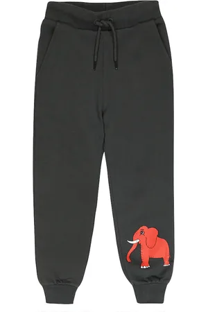 Mini Rodini Pantalon de survêtement imprimé en coton
