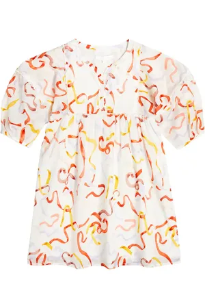Chloé Chloé Kids Robe imprimée en coton