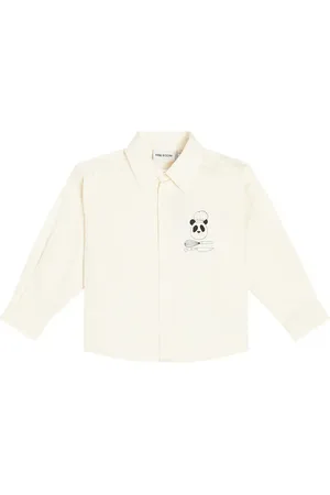 Mini Rodini Chemise Chef Panda en coton