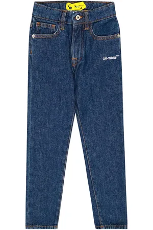 OFF-WHITE Jean slim imprimé