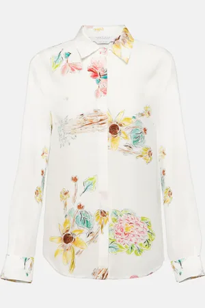 GABRIELA HEARST Blouse Henri imprimée en soie