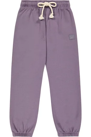 Acne Studios Pantalon de survêtement Mini Frack Face en coton