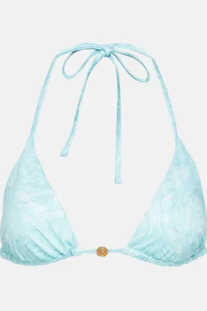 VERSACE Haut de bikini triangle Barocco