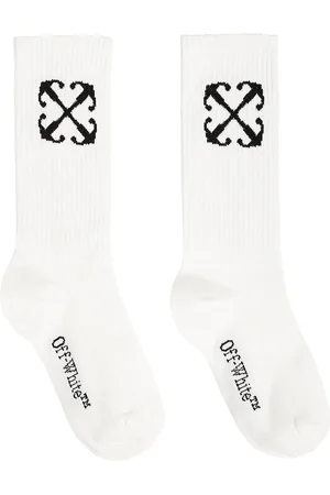 OFF-WHITE Chaussettes Arrows en coton mélangé
