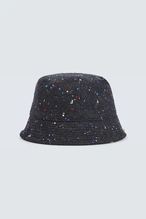 VISVIM Chapeau bob Dome en laine et lin