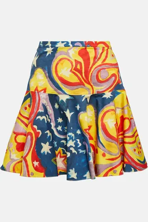Marni X No Vacancy Inn – Mini-jupe imprimée en coton