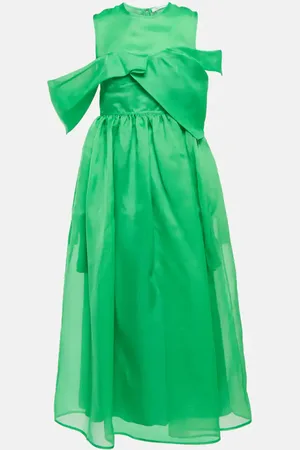 Cecilie Bahnsen Robe longue Sidney en soie