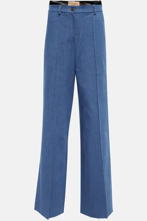 AYA MUSE Pantalon Ule à taille basse en jean