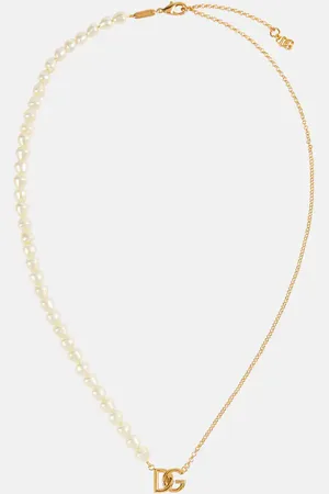 Dolce & Gabbana Collier DG à perles fantaisie