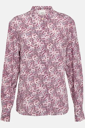 Isabel Marant Blouse Ilda imprimée en soie mélangée