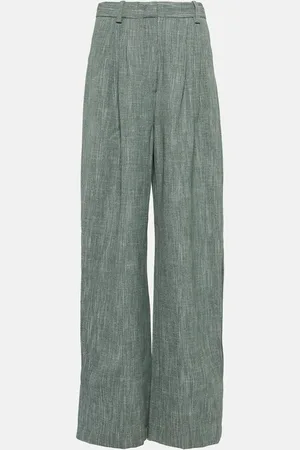 CO Pantalon ample en laine mélangée