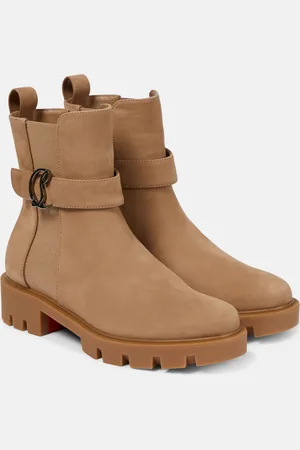 Christian Louboutin Bottines CL Chelsea en daim