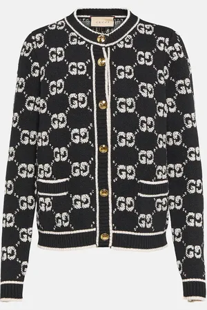 Gucci Cardigan GG en jacquard de laine