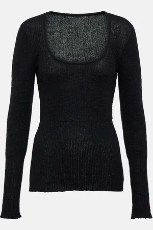 Jacquemus Pull La Maille Dao en mohair et alpaga mélangés