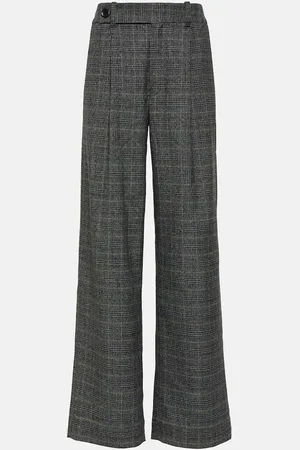 Proenza Schouler Pantalon ample White Label à carreaux