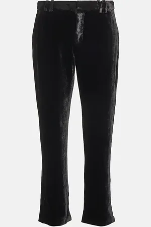Balmain Pantalon raccourci en velours