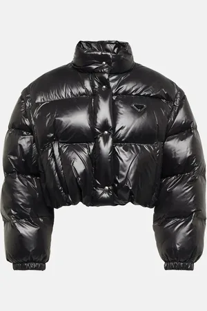 Prada Veste doudoune raccourcie en Re-Nylon
