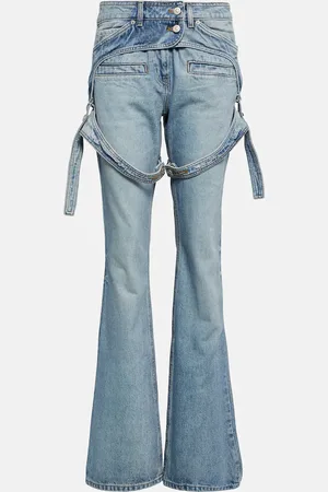 Courrèges Courrèges Jean bootcut à taille mi-haute