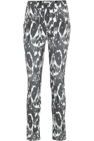 Marant Etoile Jean skinny Jamie imprimé