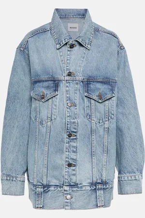 Khaite Veste en jean Grizzo