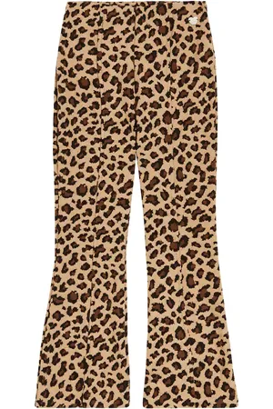 MONNALISA Pantalon évasé à motif léopard