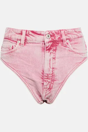 Y / PROJECT Short en jean