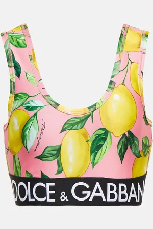 Dolce & Gabbana Brassière de sport imprimée