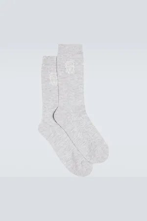 Brunello Cucinelli Chaussettes en coton