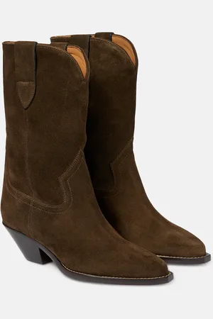 Isabel Marant Bottines santiags Dahope en daim