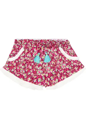 POUPETTE ST BARTH Short Lulu à fleurs