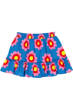 Stella McCartney Jupe en coton à fleurs