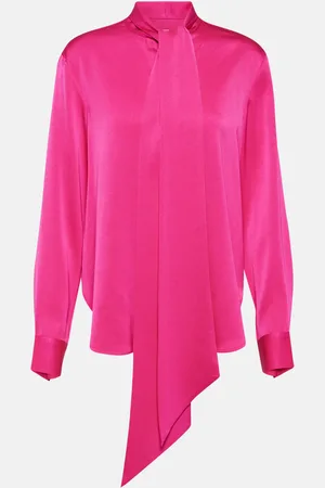 ALEX PERRY Blouse en crêpe de satin
