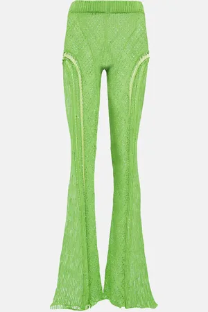 Roberta Einer Pantalon évasé Disco en coton