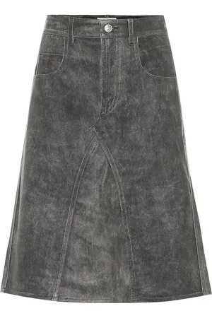 Marant Etoile Jupe Fiali en cuir