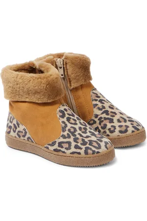 PèPè PèPè Bottines en daim et shearling